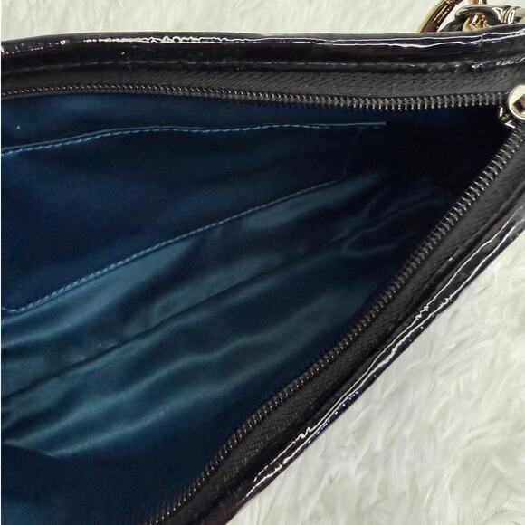 COACH y2k Black Signature Canvas Mini Purse Wristlet - Picture 5 of 12